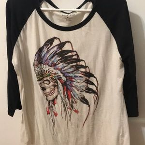 Size large Ralph Lauren baseball tee
